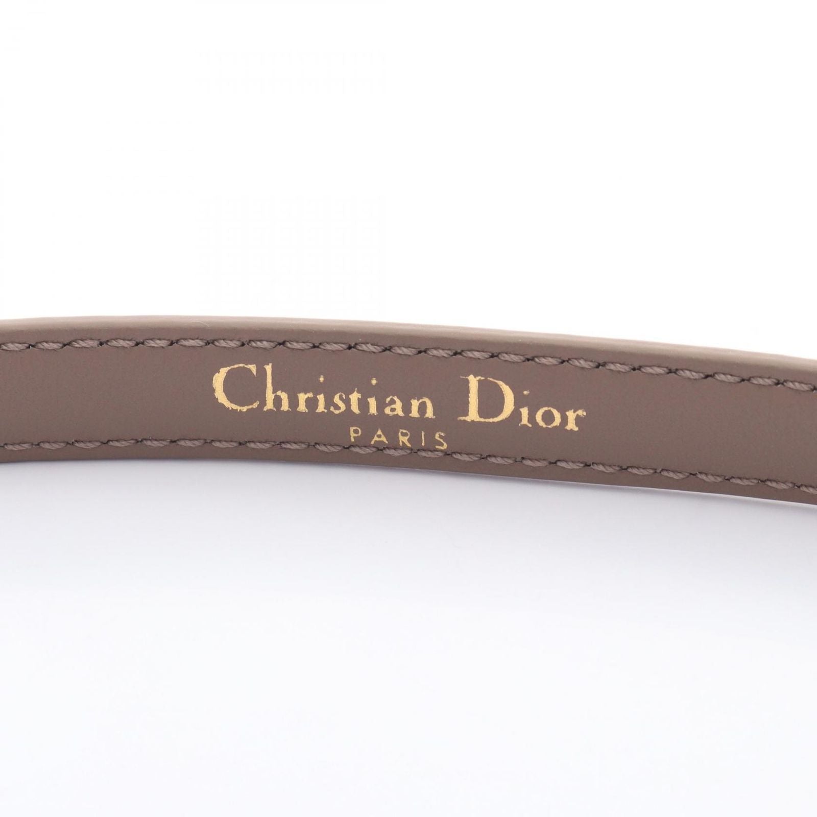 Dior Belt CD Logo Leather