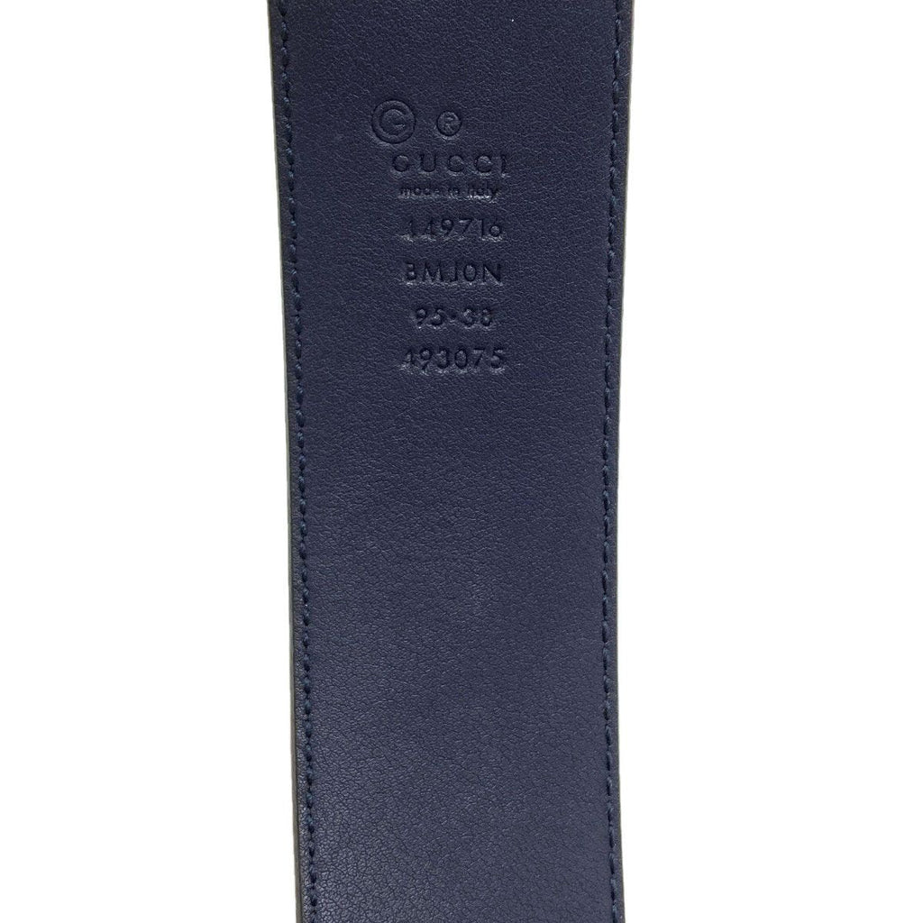 Gucci GG Signature Guccissima Belt Leather