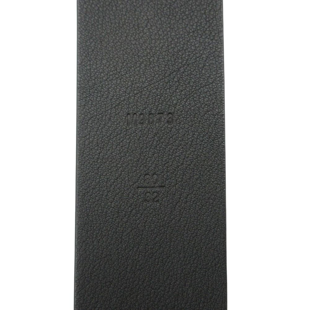 Louis Vuitton Belt Epi Electric Ceinture 80 32 Black