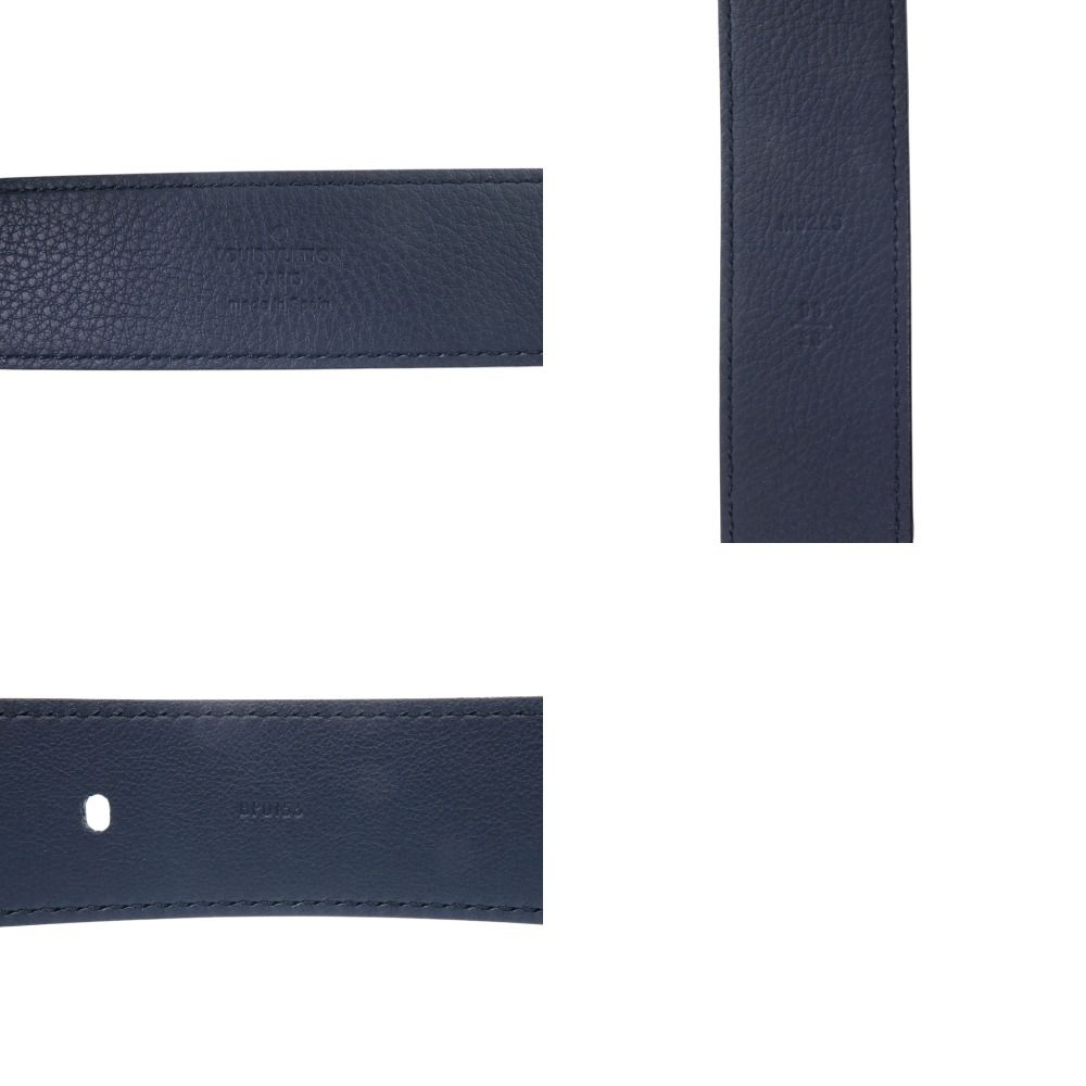 Louis Vuitton Ceinture Legacy Leather Blue Belt