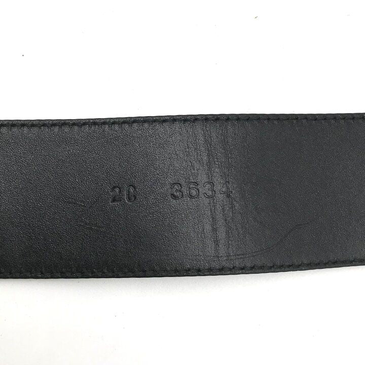 Prada Dragon Saffiano Leather Belt Animal Black Silver Bag Included