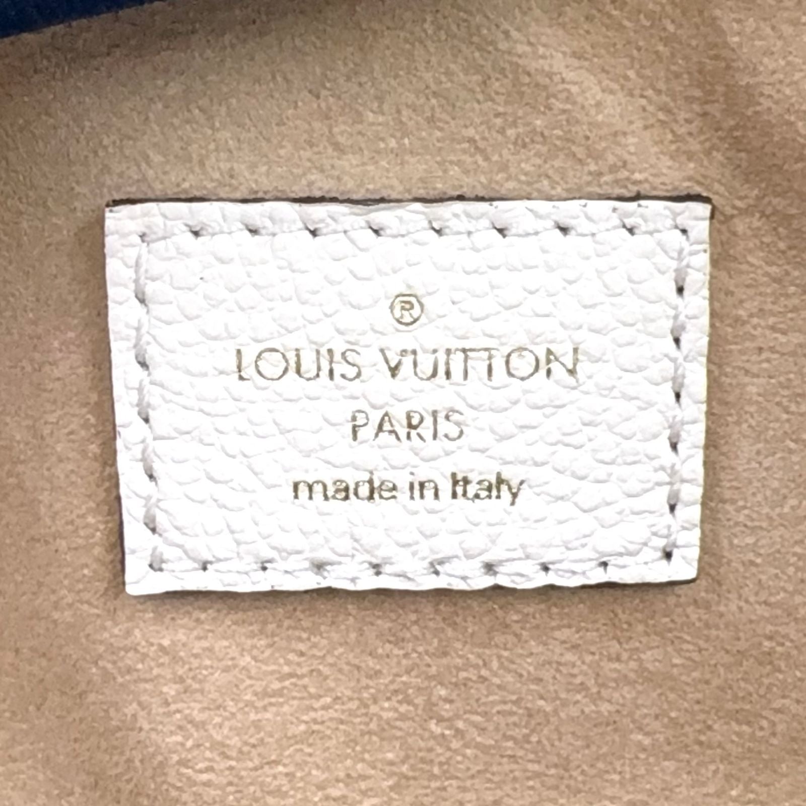 Louis Vuitton Mini Bum Monogram Empreinte Leather Ivory Belt Bag Gold