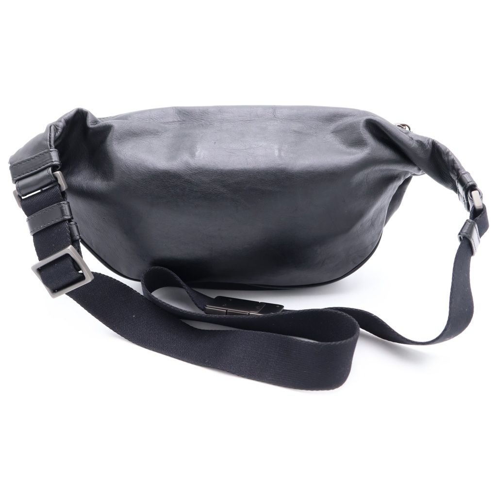 Bottega Veneta Intreccia Leather Belt Bag Black