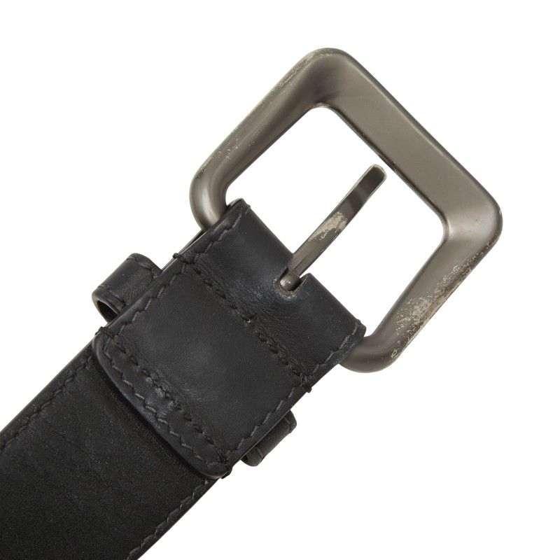 Bottega Veneta Intrecciato Belt 95 33 Black Leather