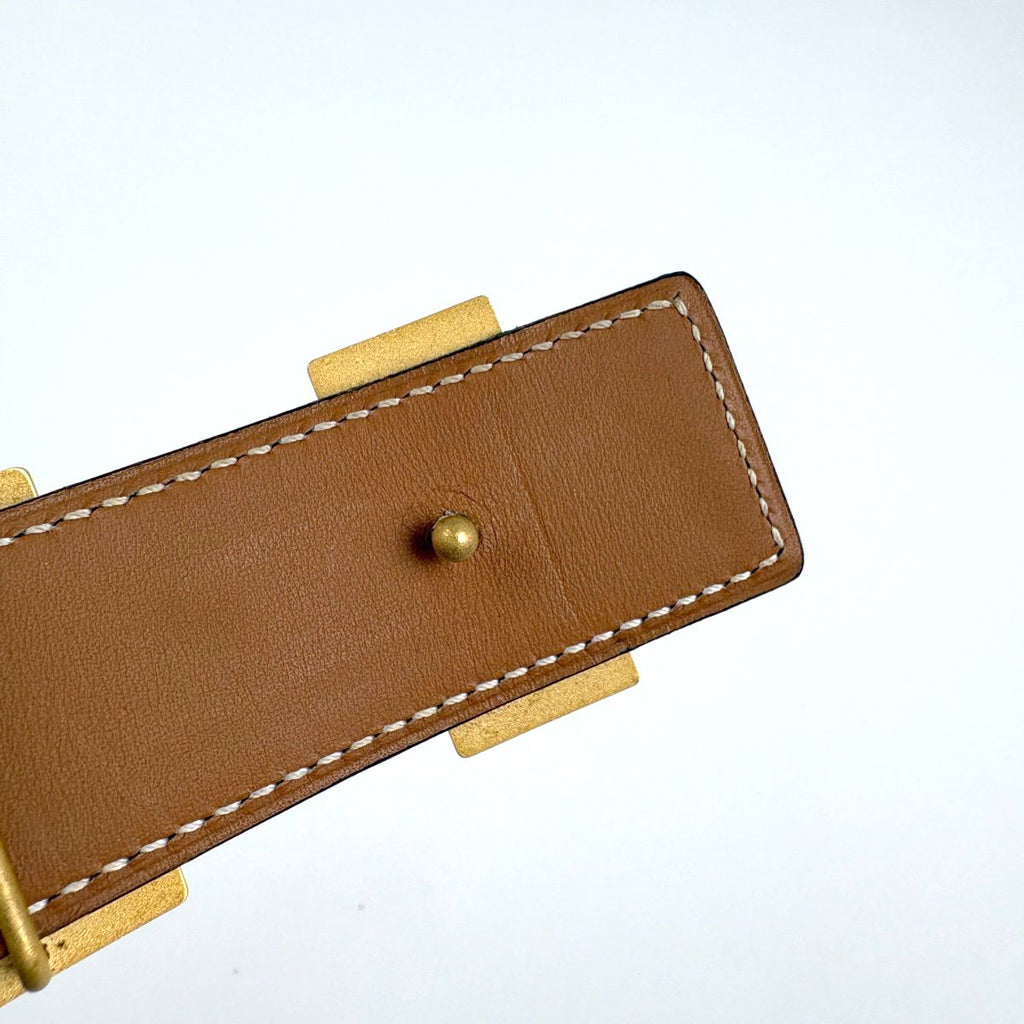 Hermes Constance Reversible Belt