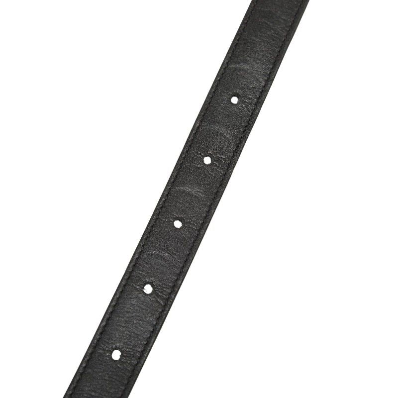 Dior Logo Belt 70 28 Black Leather