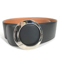 Hermes Belt Thick Leather Black