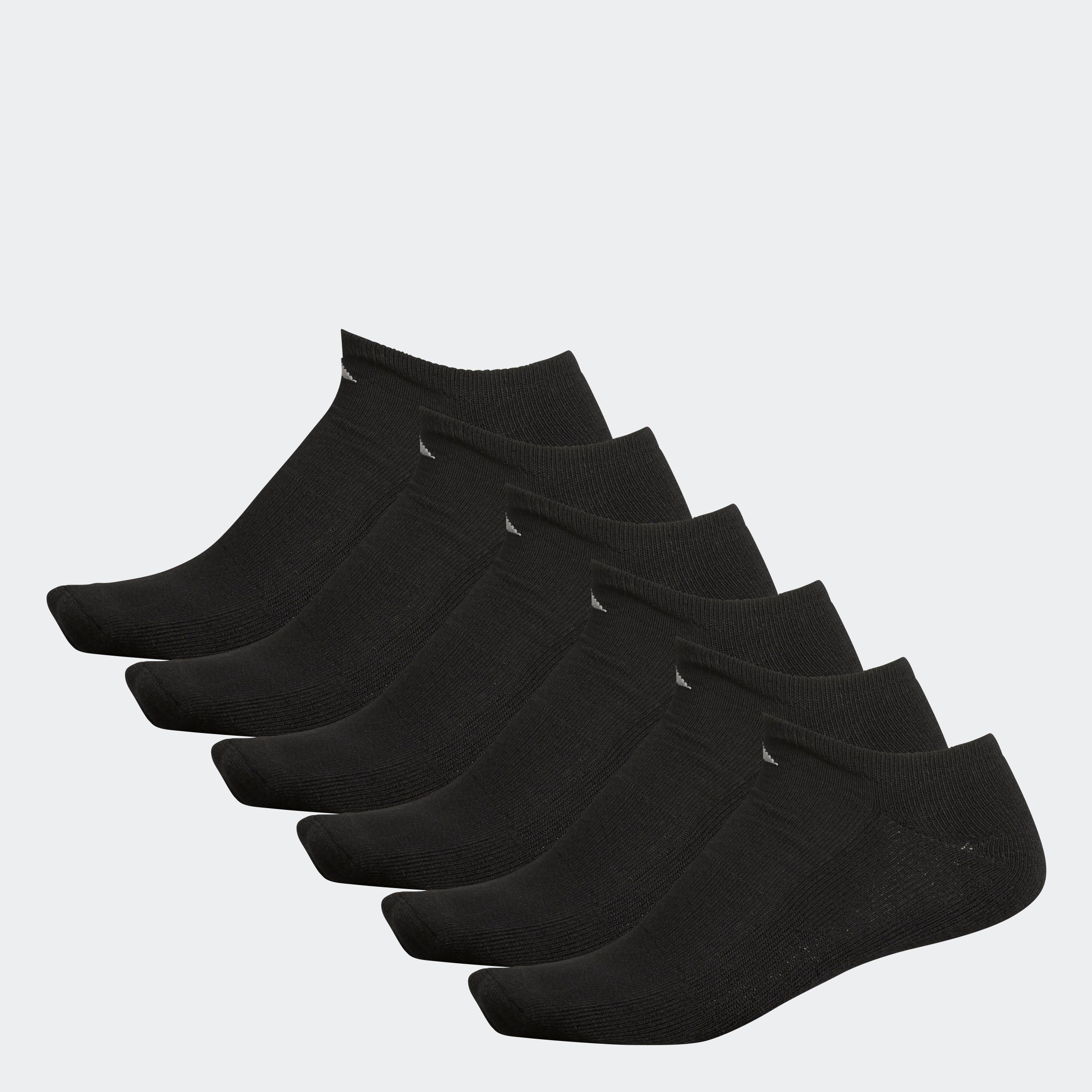Athletic Cushioned No-Show Socks 6 Pairs XL