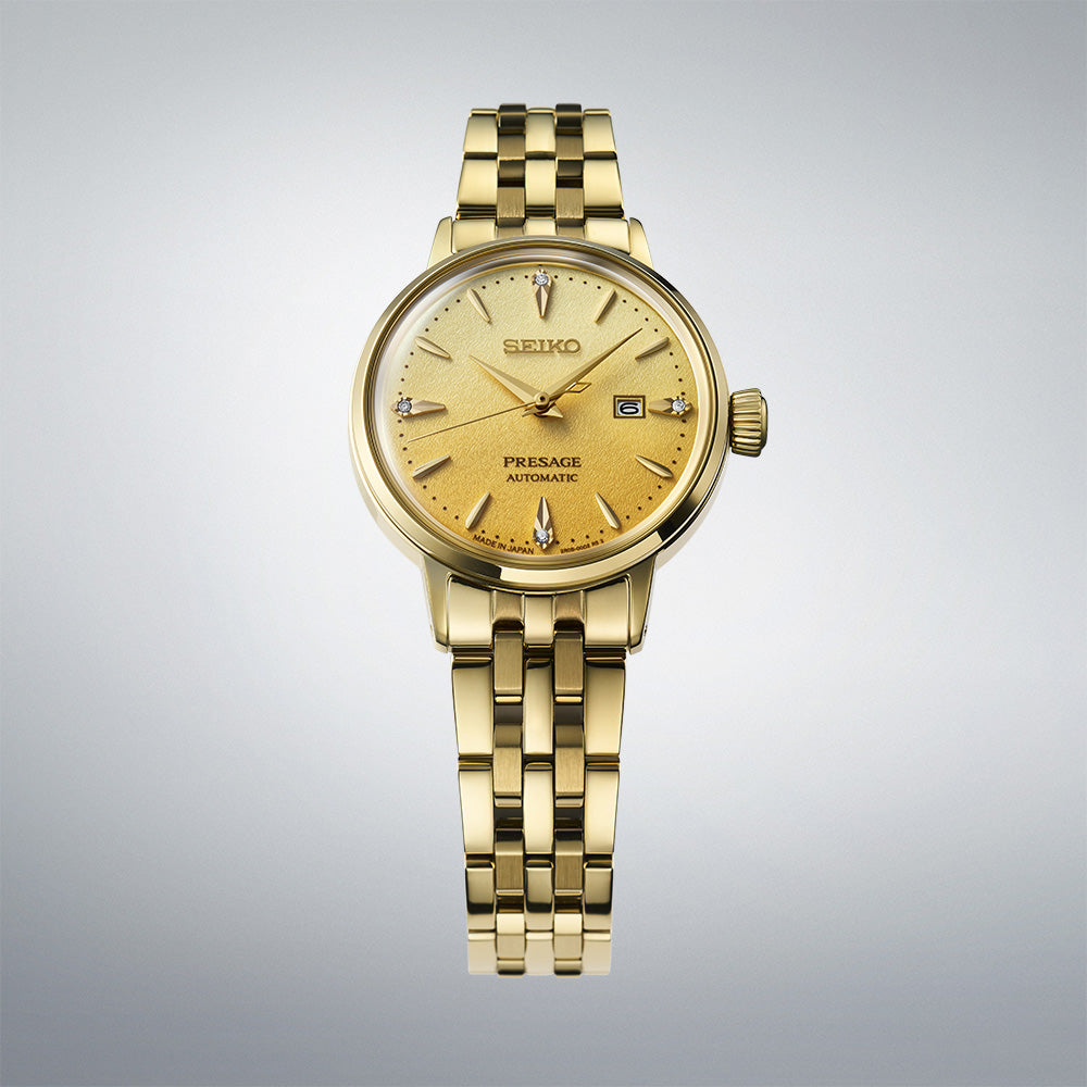 Seiko Presage Cocktail Time 'Eggnog' SRE018J Automatic