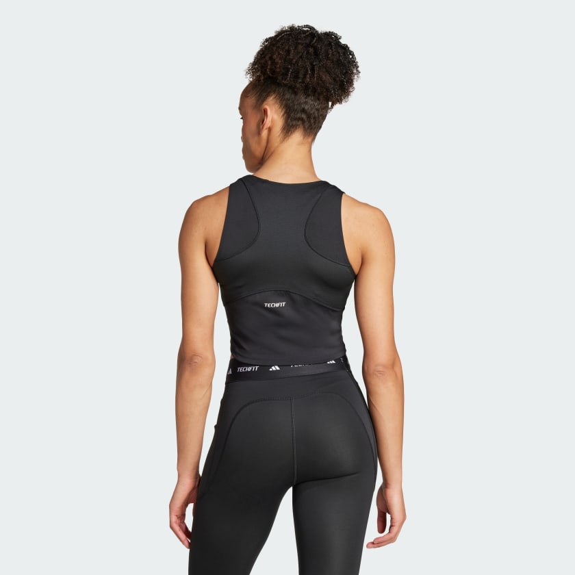 Women's adidas Techfit Crop Training Tank Top