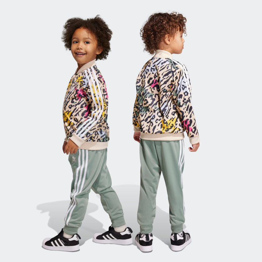 Kids' adidas Animal Print SST Set