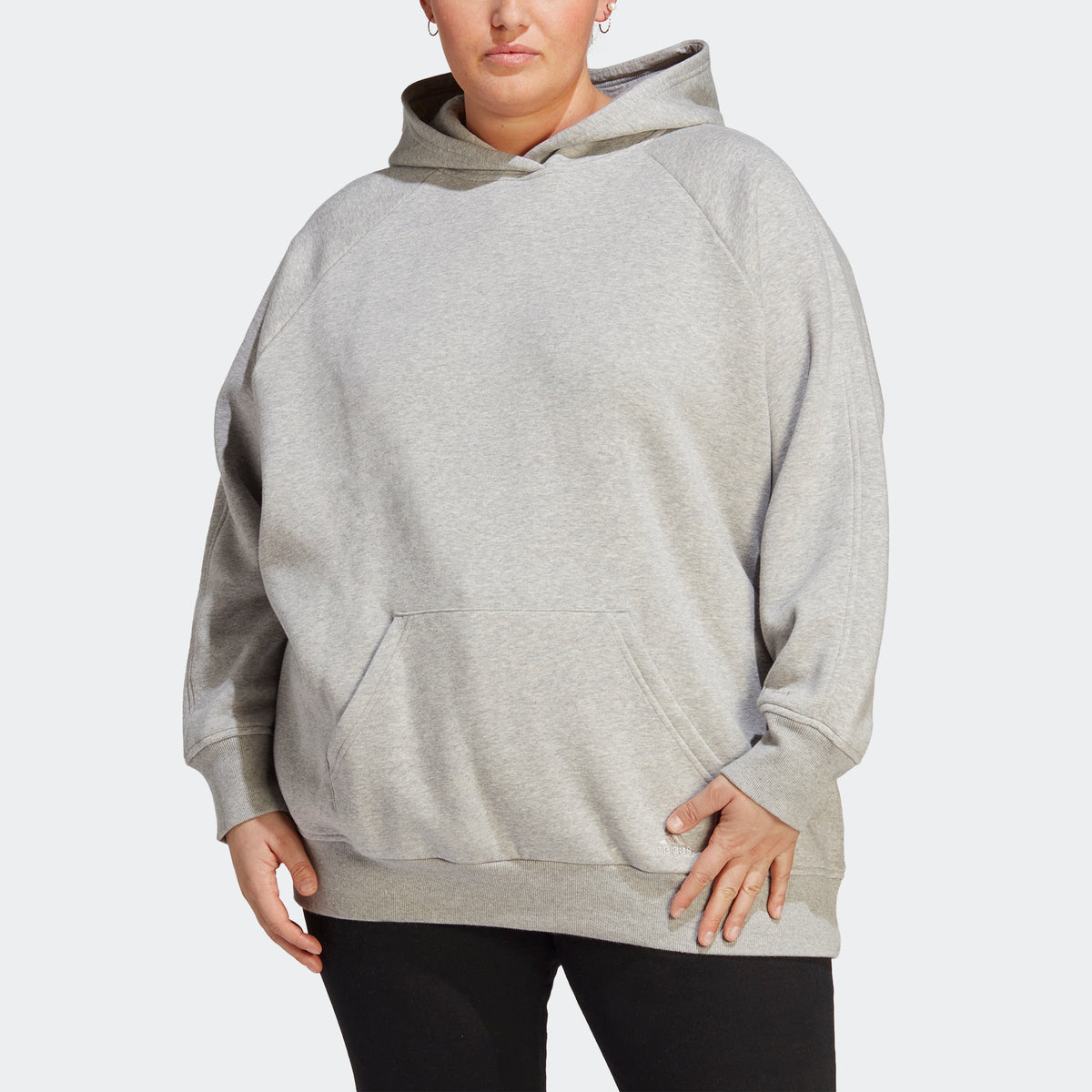 Women's adidas ALL SZN Fleece Boyfriend Hoodie (Plus Size)