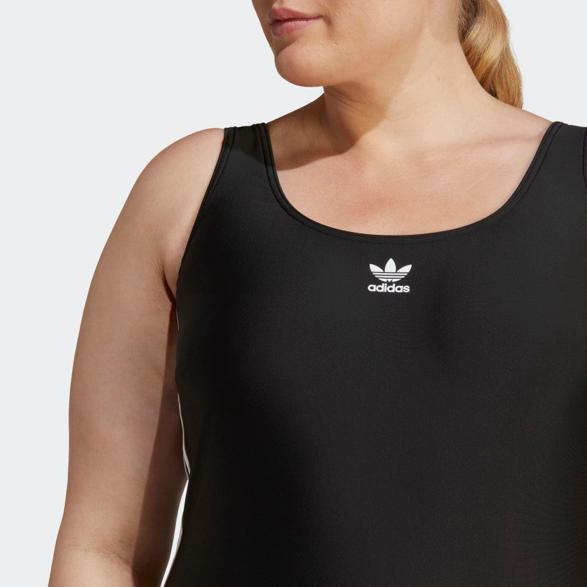 Women's adidas Adicolor 3-Stripes Swimsuit (Plus Size)