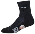 DeFeet Woolie Boolie 4" D-Logo Socks - Charcoal