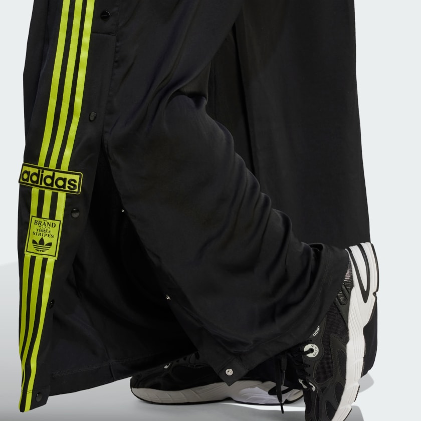 Women's adidas Adibreak Satin Wide Leg Pants (Plus Size)