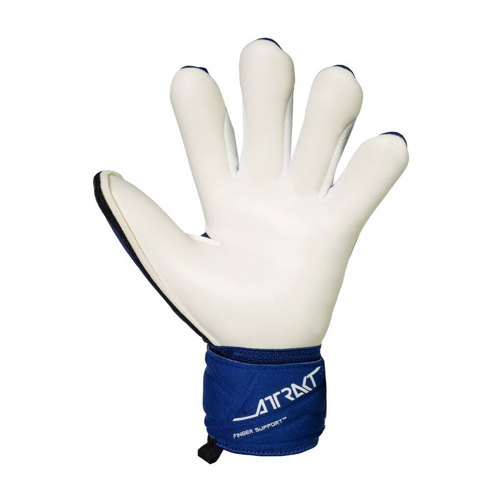 Reusch Attrakt Freegel Gold X Finger Support Junior Goalkeeper Gloves
