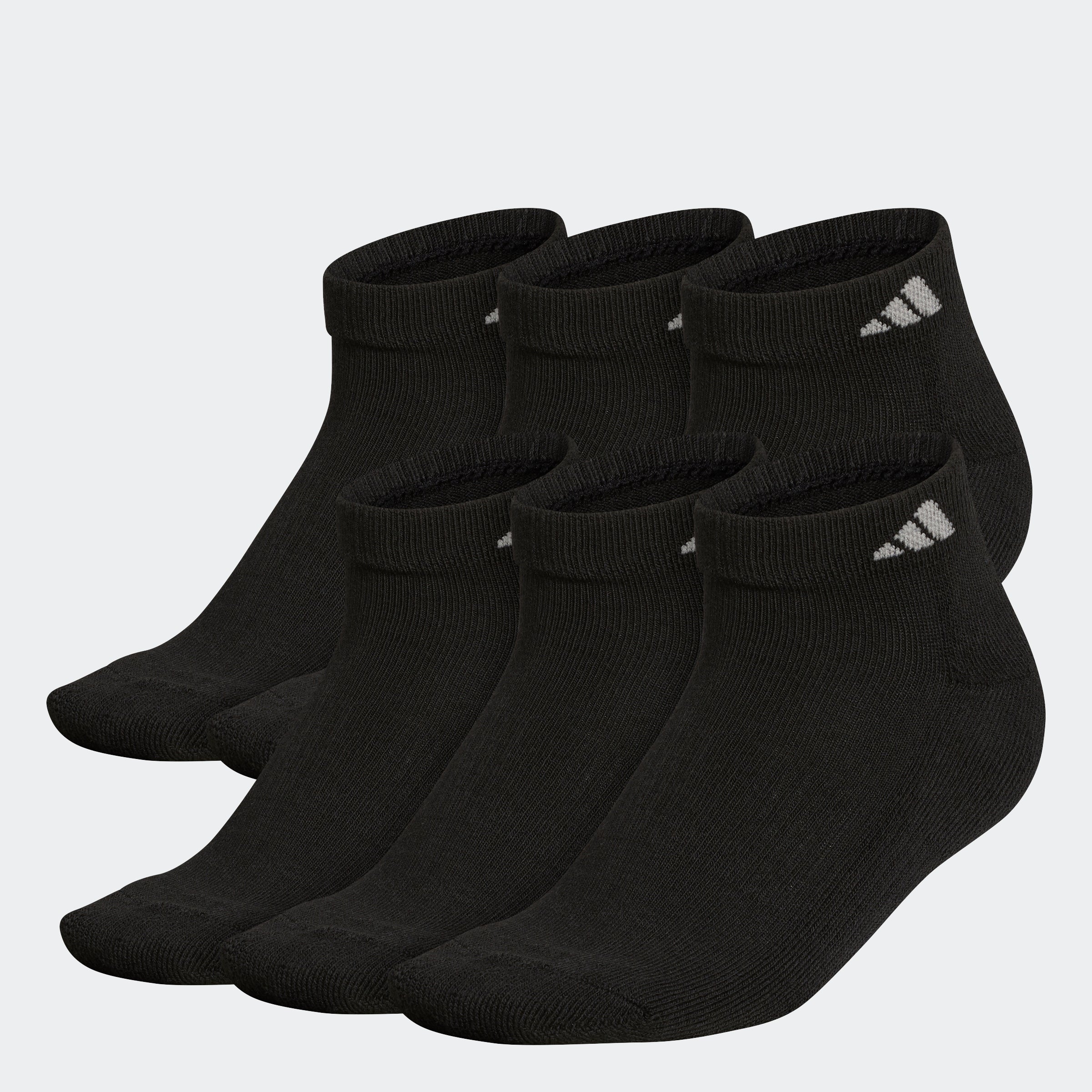 Athletic Cushioned Low-Cut Socks 6 Pairs