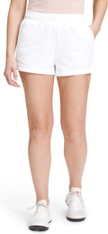 The North Face - Half Dome Fleece Short - Women's - Tnf White/Tnf Black