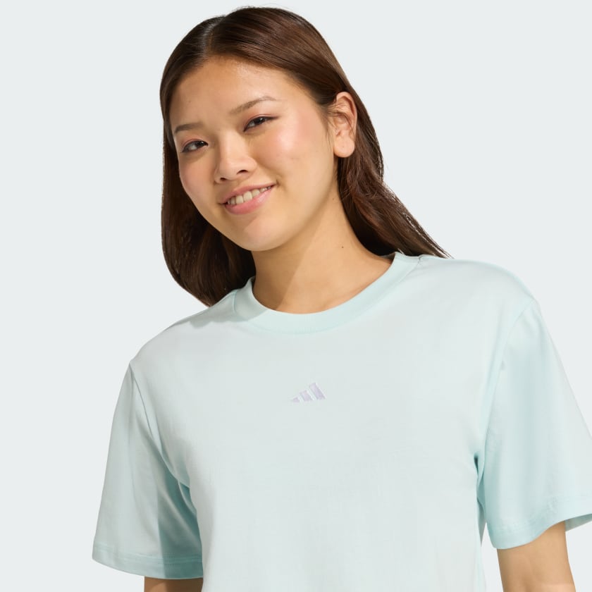 Women's adidas Essentials Small Logo Cotton Tee