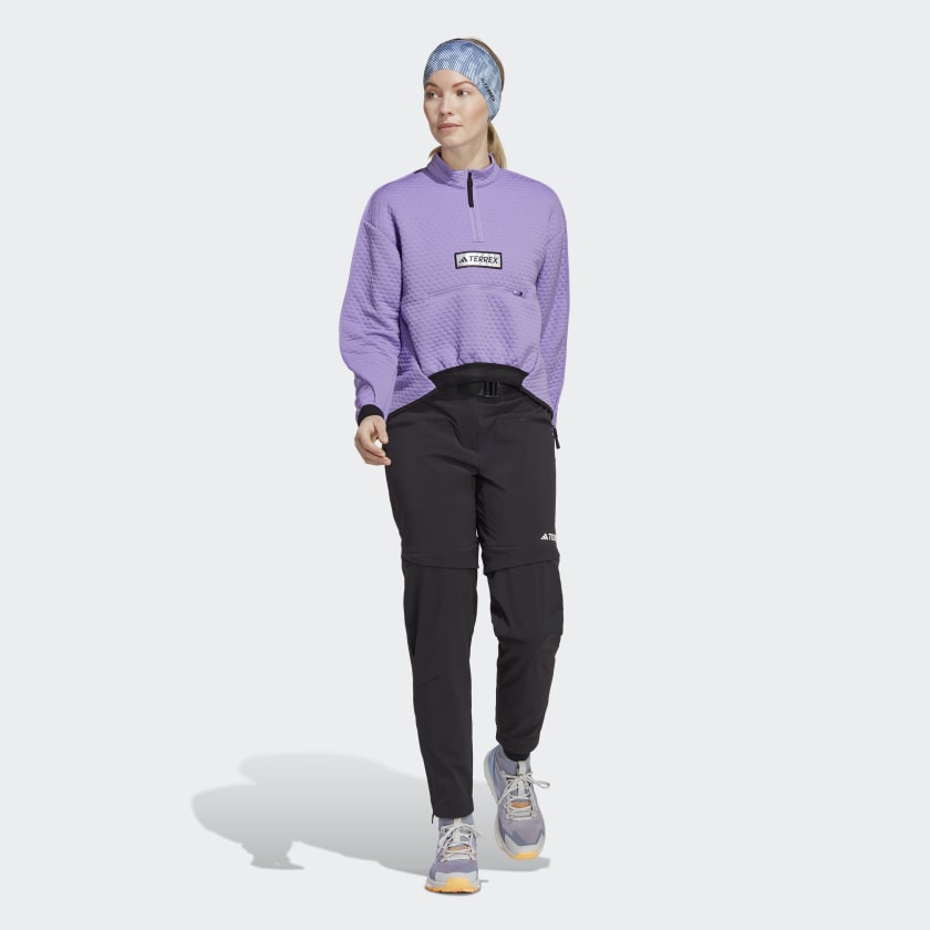 Women's adidas TERREX Utilitas Hiking Zip-Off Pants