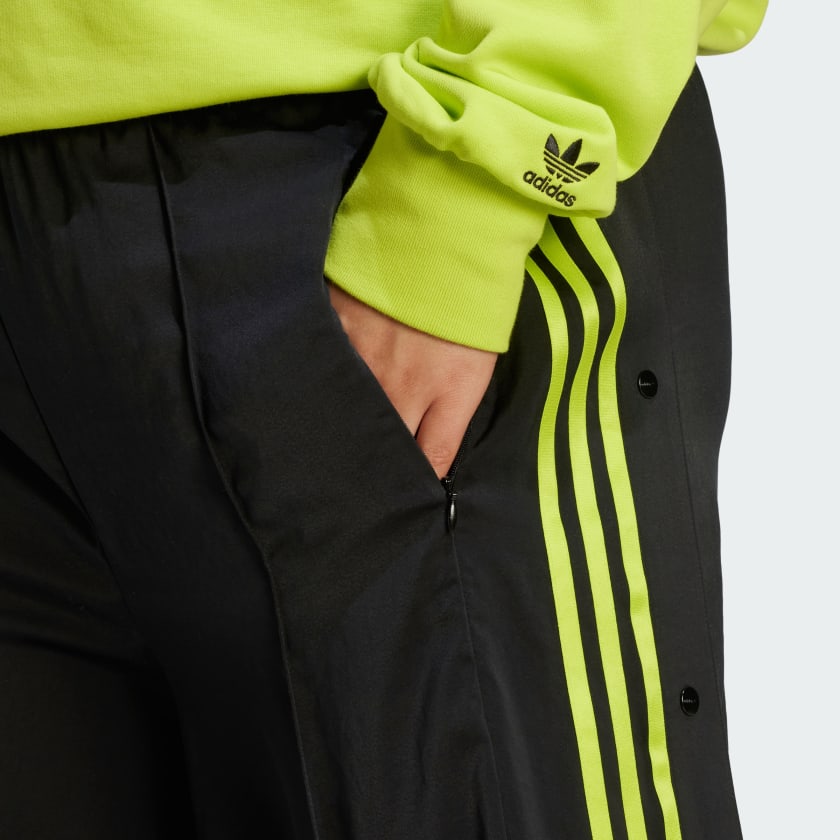 Women's adidas Adibreak Satin Wide Leg Pants (Plus Size)