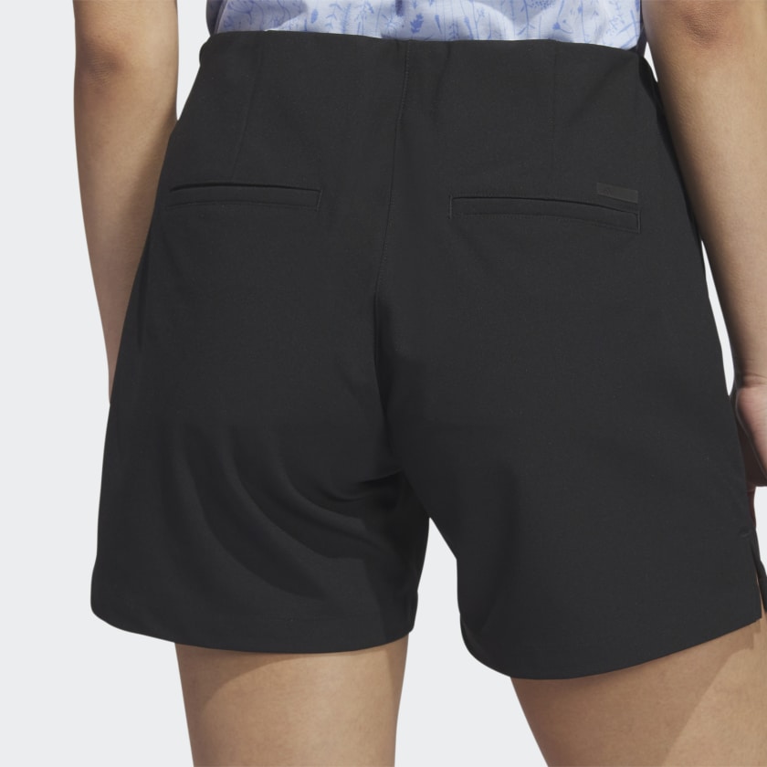 Women's adidas Pintuck 5-Inch Pull-On Golf Shorts