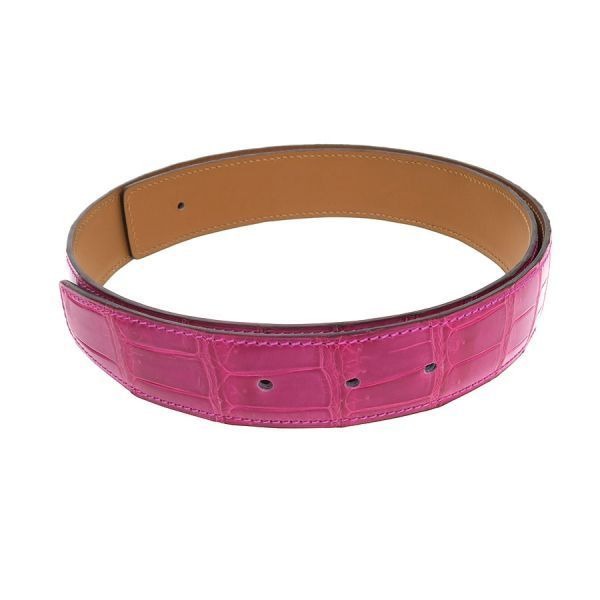 Hermes Leather Belt Porosus