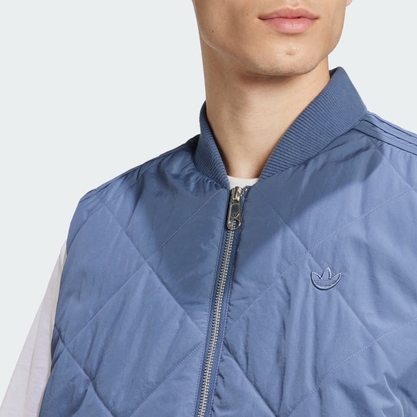 Men's adidas Premium Essentials Nylon Quilted Vest