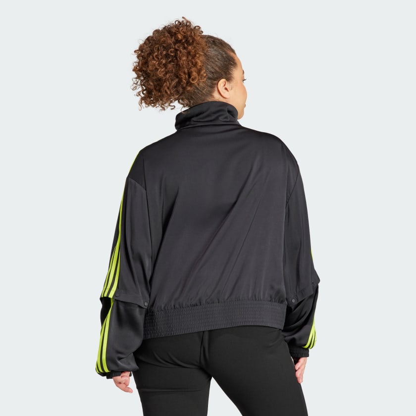 Women's adidas Satin Firebird Track Top (Plus Size)