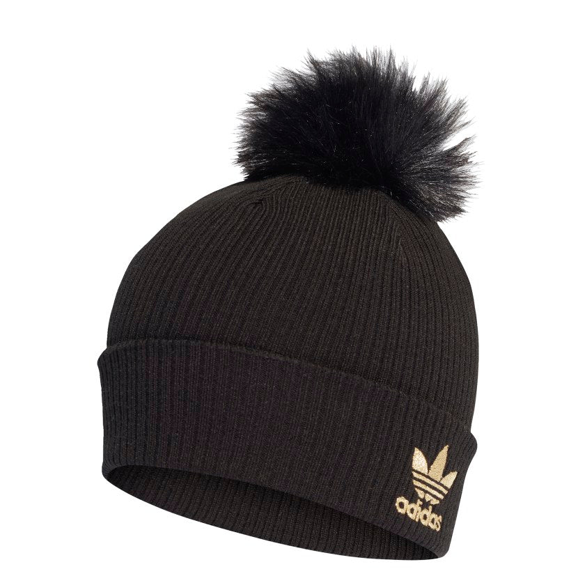 Faux Fur Pompom Beanie