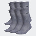 Athletic Cushioned Crew Socks 6 Pairs