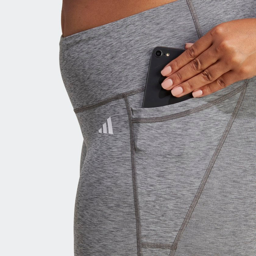 Women's adidas Optime Stash Pocket Training 7/8 Leggings (Plus Size)
