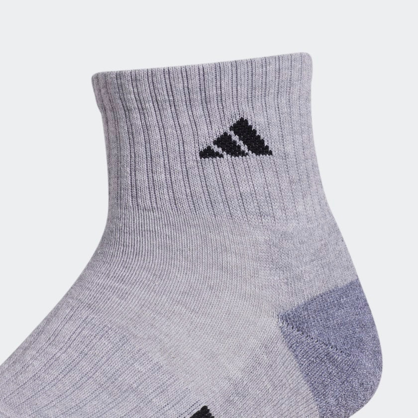 Cushioned Quarter Socks 3 Pairs