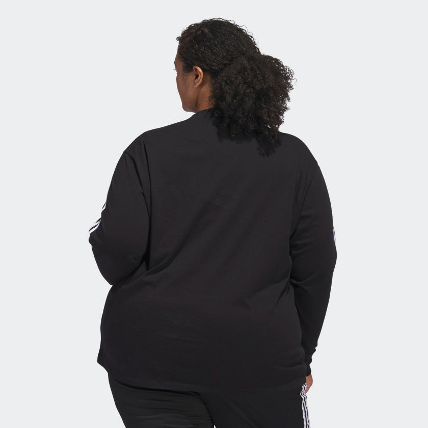 Women's adidas Adicolor Classics Long Sleeve Tee (Plus Size)