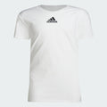 Kids' adidas SS PREGAME TEE BLANK LOGO
