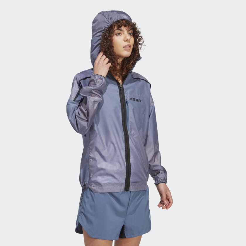 Women's adidas TERREX Agravic Windweave Trail Running Windbreaker