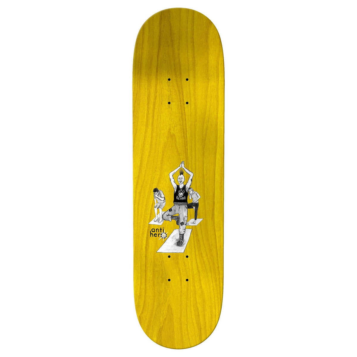 Anti Hero Skateboard Deck Doobie I Farted in Yoga Class 8.69" x 32.62"