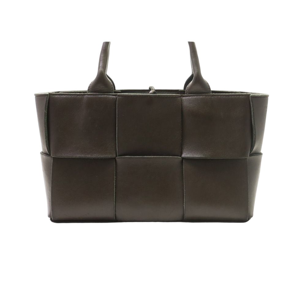 Bottega Veneta Arco Maxi Intrecciato Leather Tote Bag