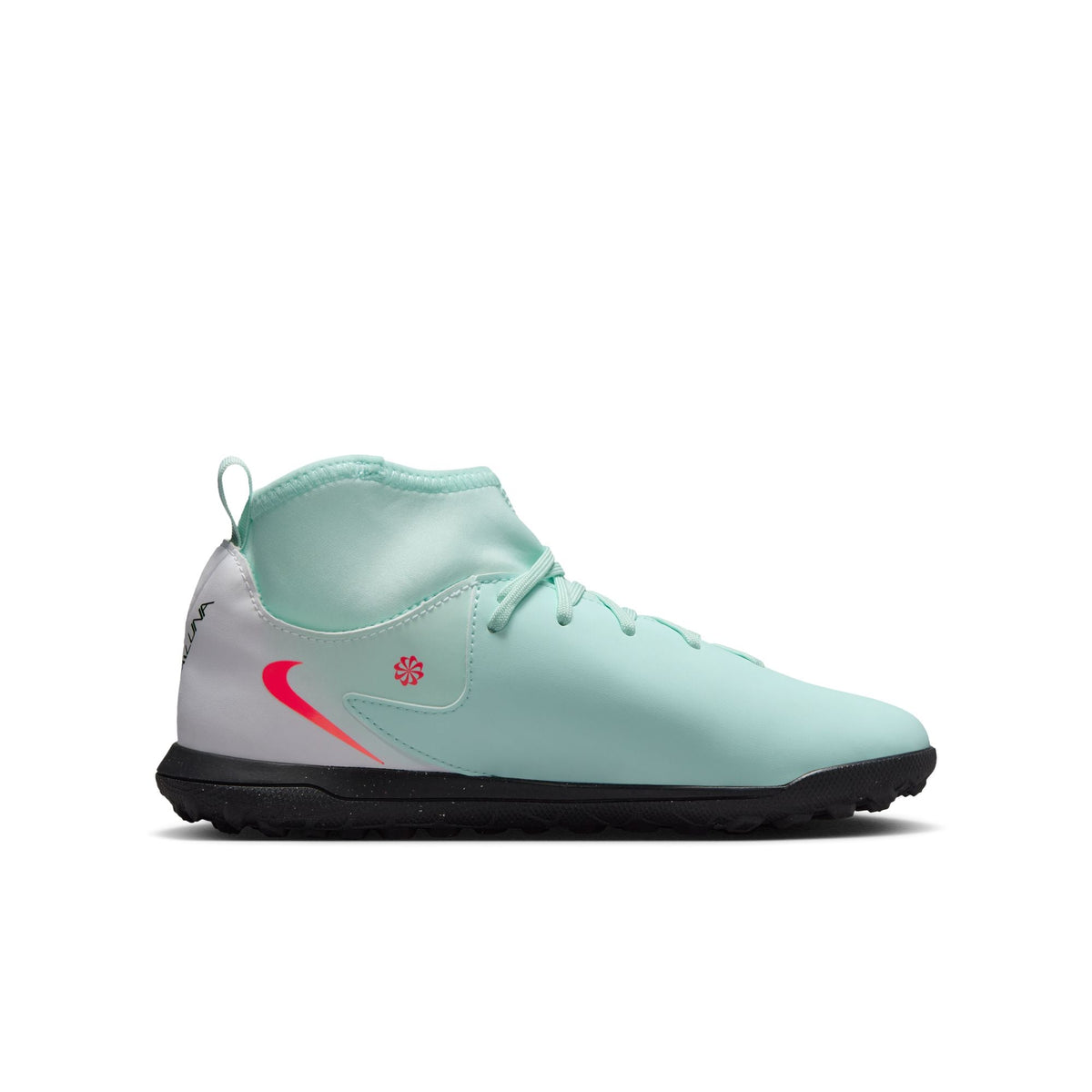 Nike Jr. Phantom Luna 2 Club Little/Big Kids' TF High-Top Soccer Shoes
