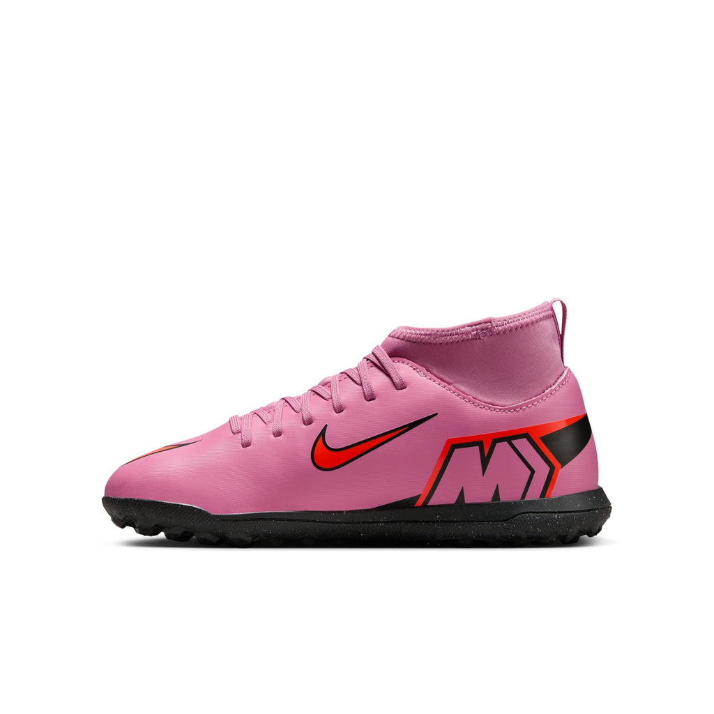 Nike Jr. Mercurial Superfly 10 Club Little/Big Kids' Turf High-Top Soccer Shoes