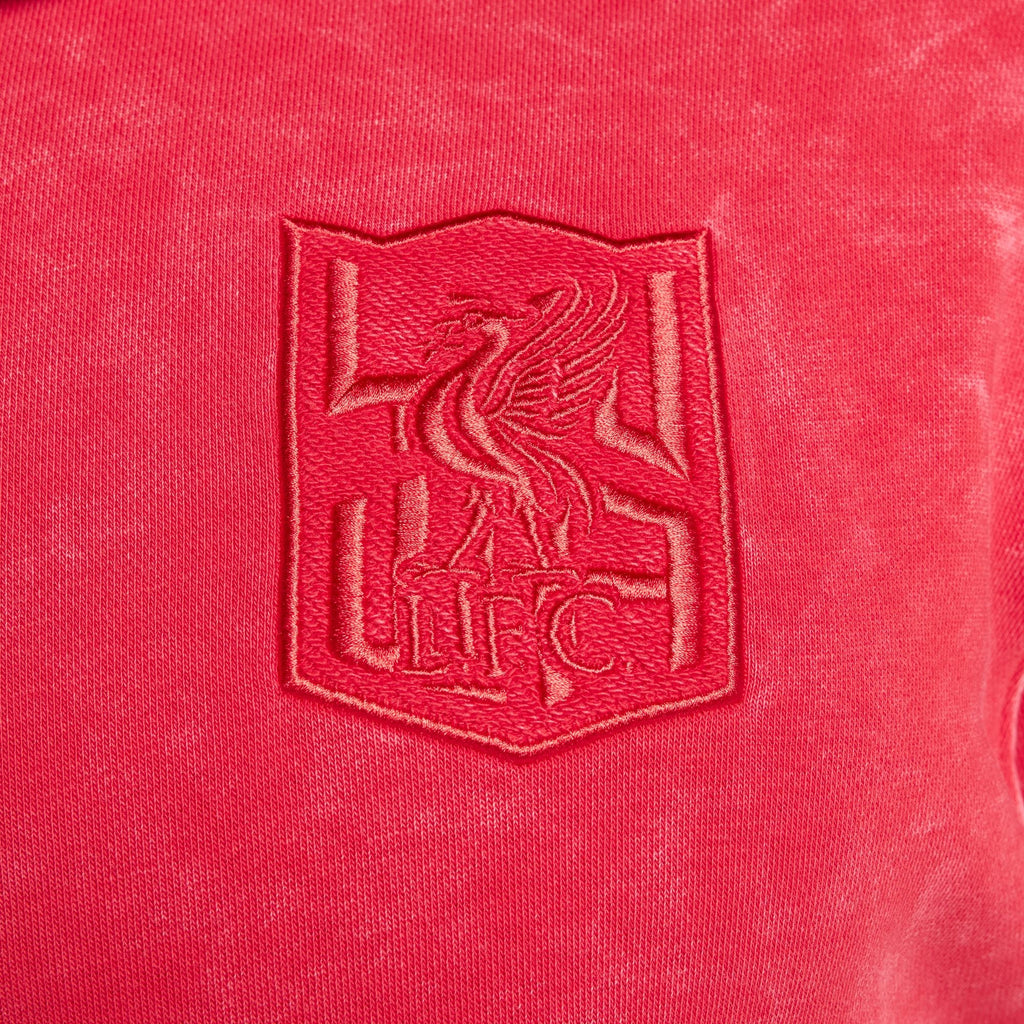 Nike Liverpool FC Club Third Men's Soccer French Terry Pullover Hoodie