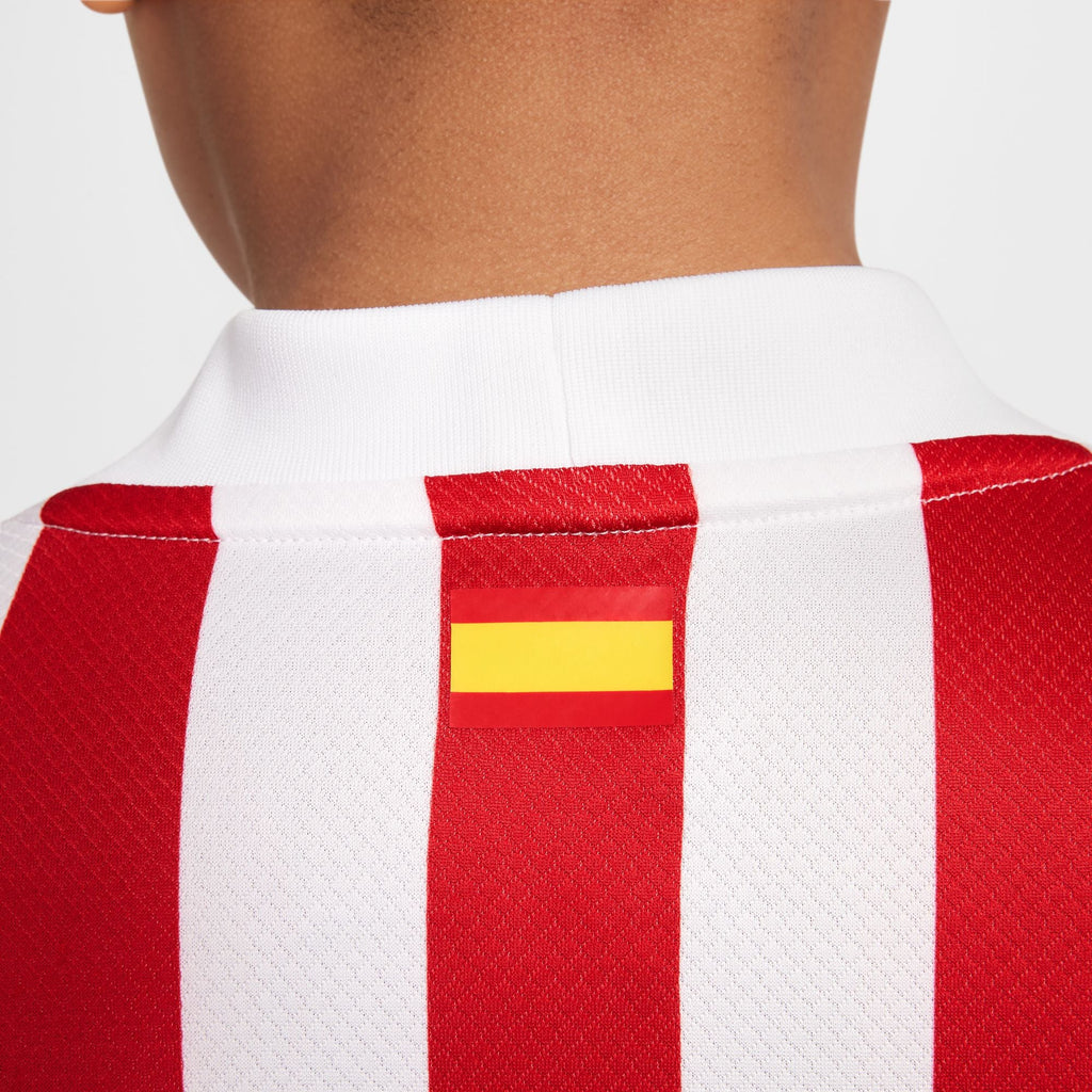 Nike Atlético Madrid 2025/26 Stadium Home Big Kids' Dri-FIT Soccer Replica Jersey
