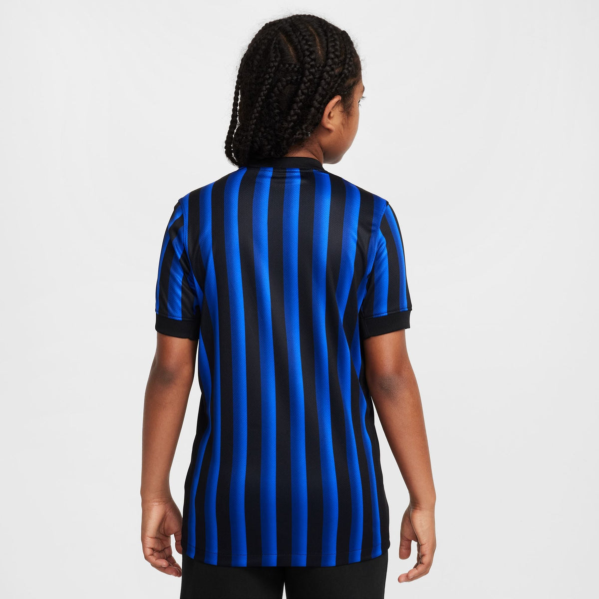 Nike Inter Milan 2025/26 Stadium Home Big Kids' Dri-FIT Soccer Replica Jersey