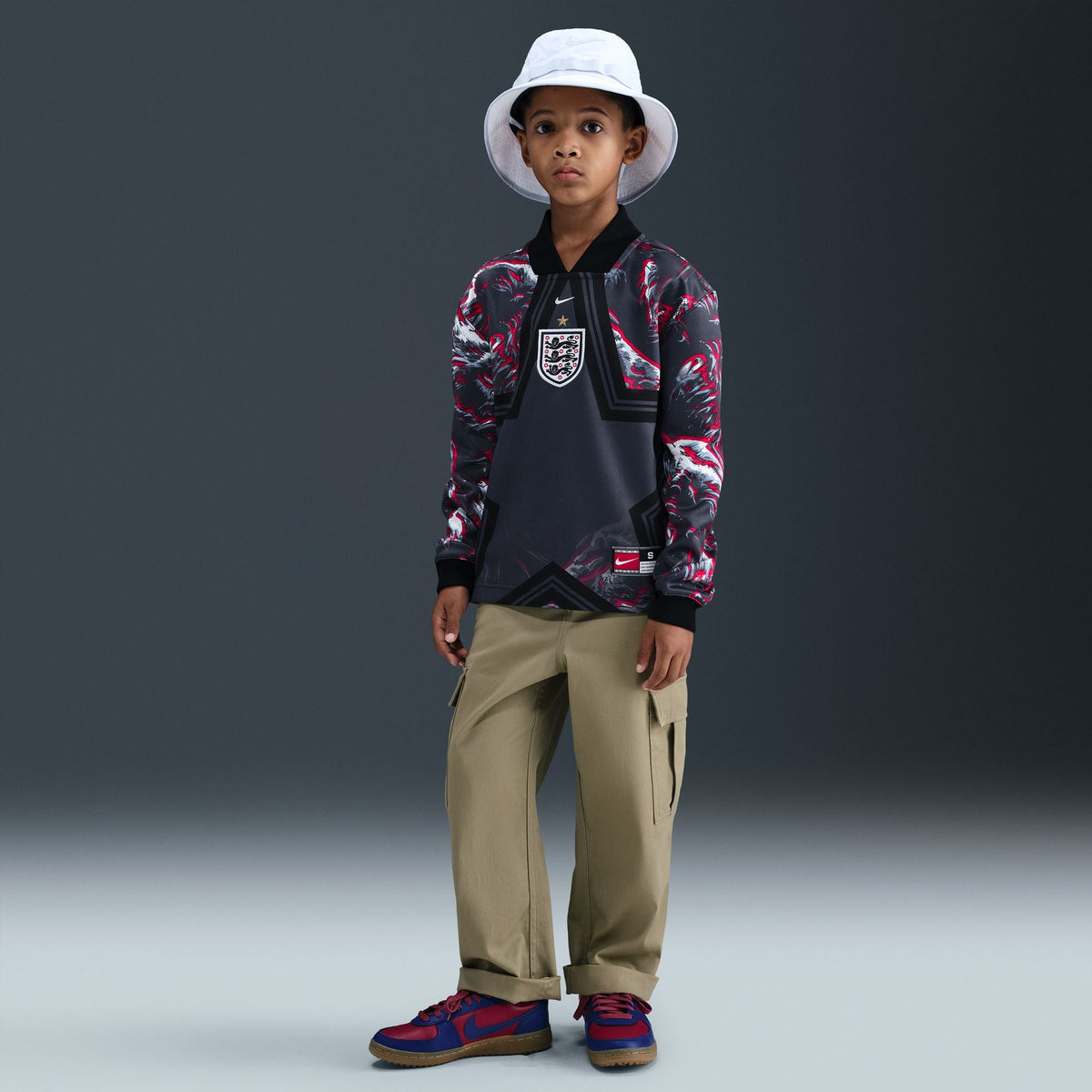 Nike England Hollywood Keeper Youth Jersey