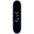 April Skateboard Deck Twin Og Logo Fractured 8.25" x 31.93"