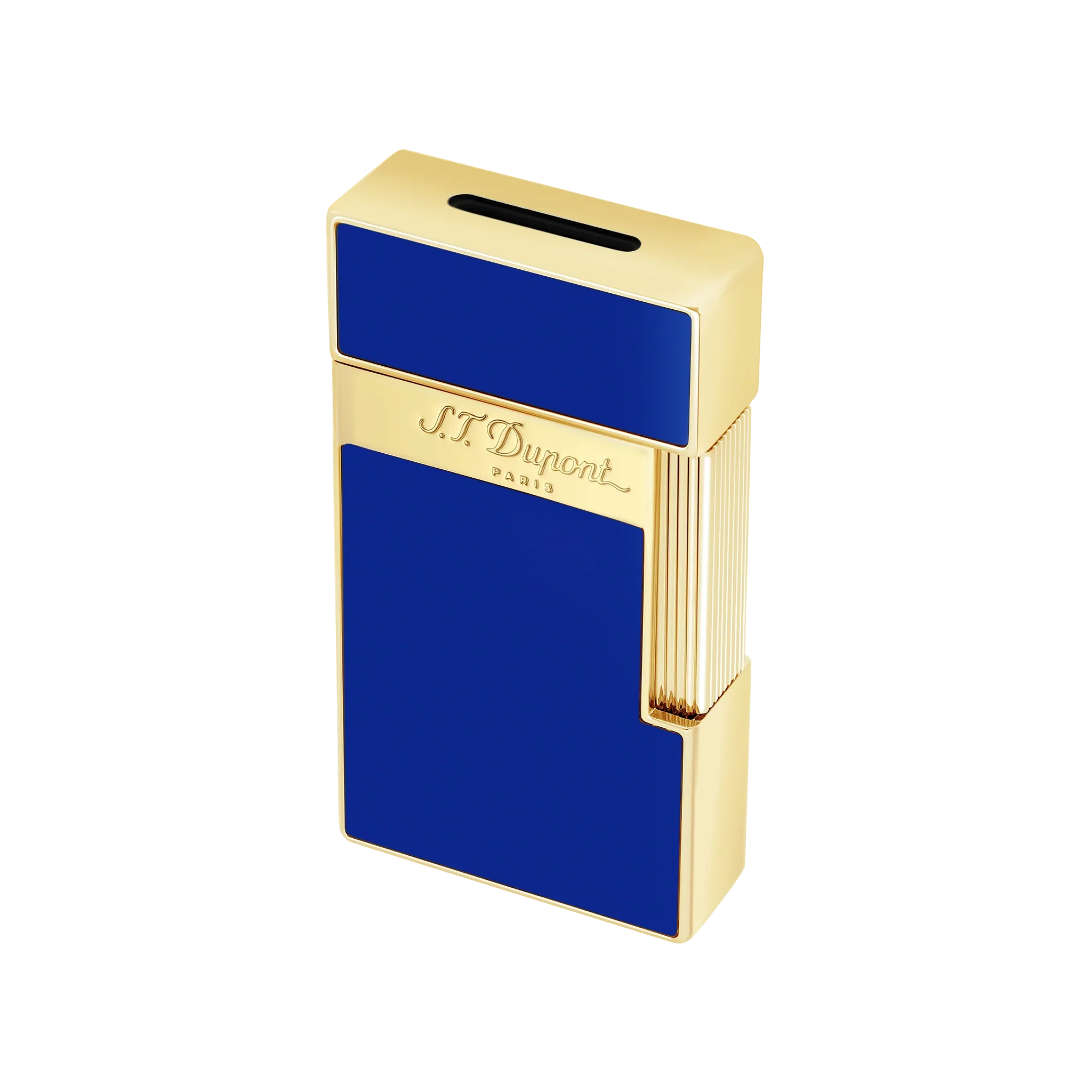 S.T. DUPONT Biggy Golden Blue Lighter/Briquet 025005