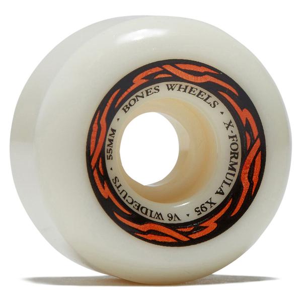 Bones Wheels X-Formula XF Widecut V6 95a 56mm White