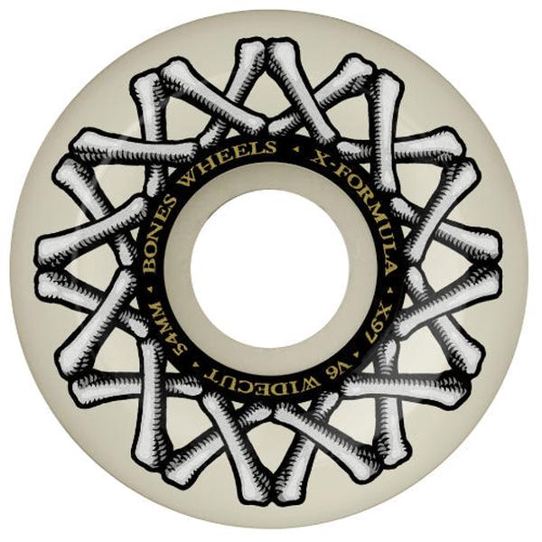 Bones Wheels X-Formula XF Widecut V6 97a 55mm White