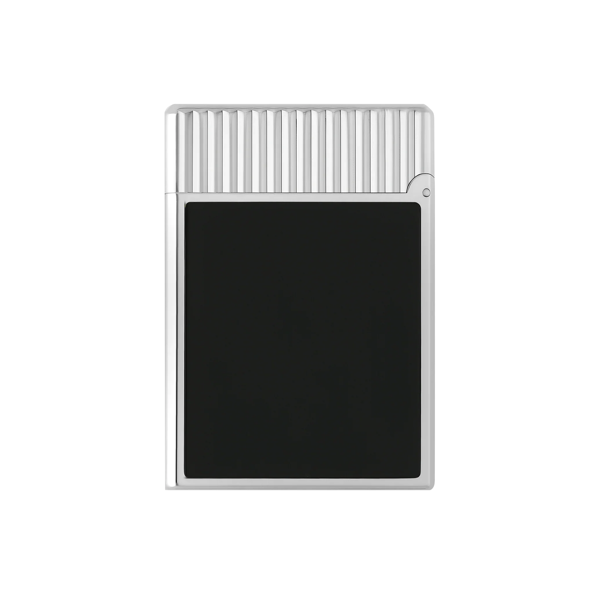 S.T. Dupont Ligne 1 Black Lacquered Palladium Lighter/Briquet C14121