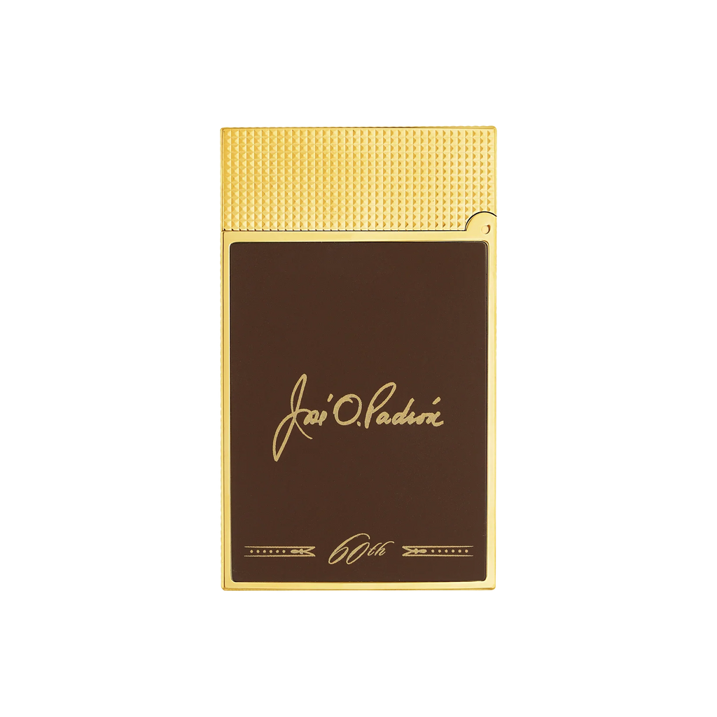 S.T. DUPONT Ligne 2 Lacquered Padron Brown Lighter/Briquet C16014
